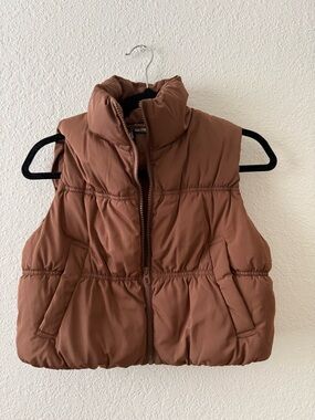 H&M Brown Puffer Vest
